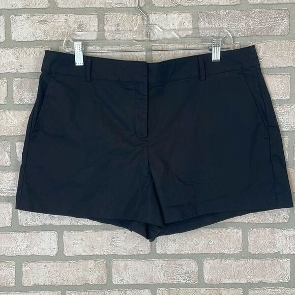 Boston Proper Black Shorts size 16 - Picture 1 of 8